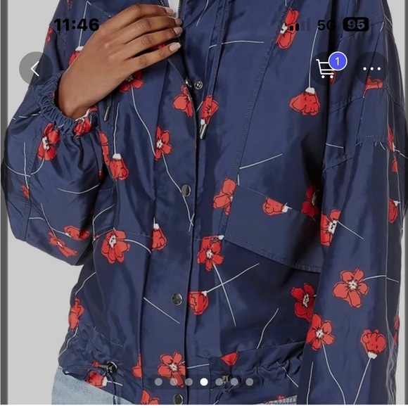 Parker Poppy jacket never worn. Bought at Saks Bal Harbor Miami - Picture 3 of 4